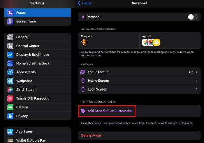 Comment créer un focus sur iPadOS 15 - Le guide complet Comment créer un focus sur iPadOS 15 - Le guide complet