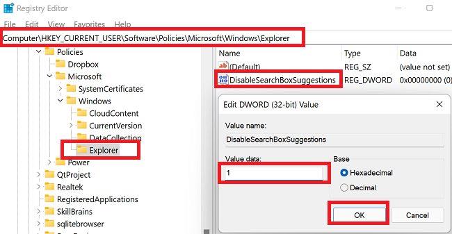 Windows11からBing検索を削除する方法 Windows11からBing検索を削除する方法