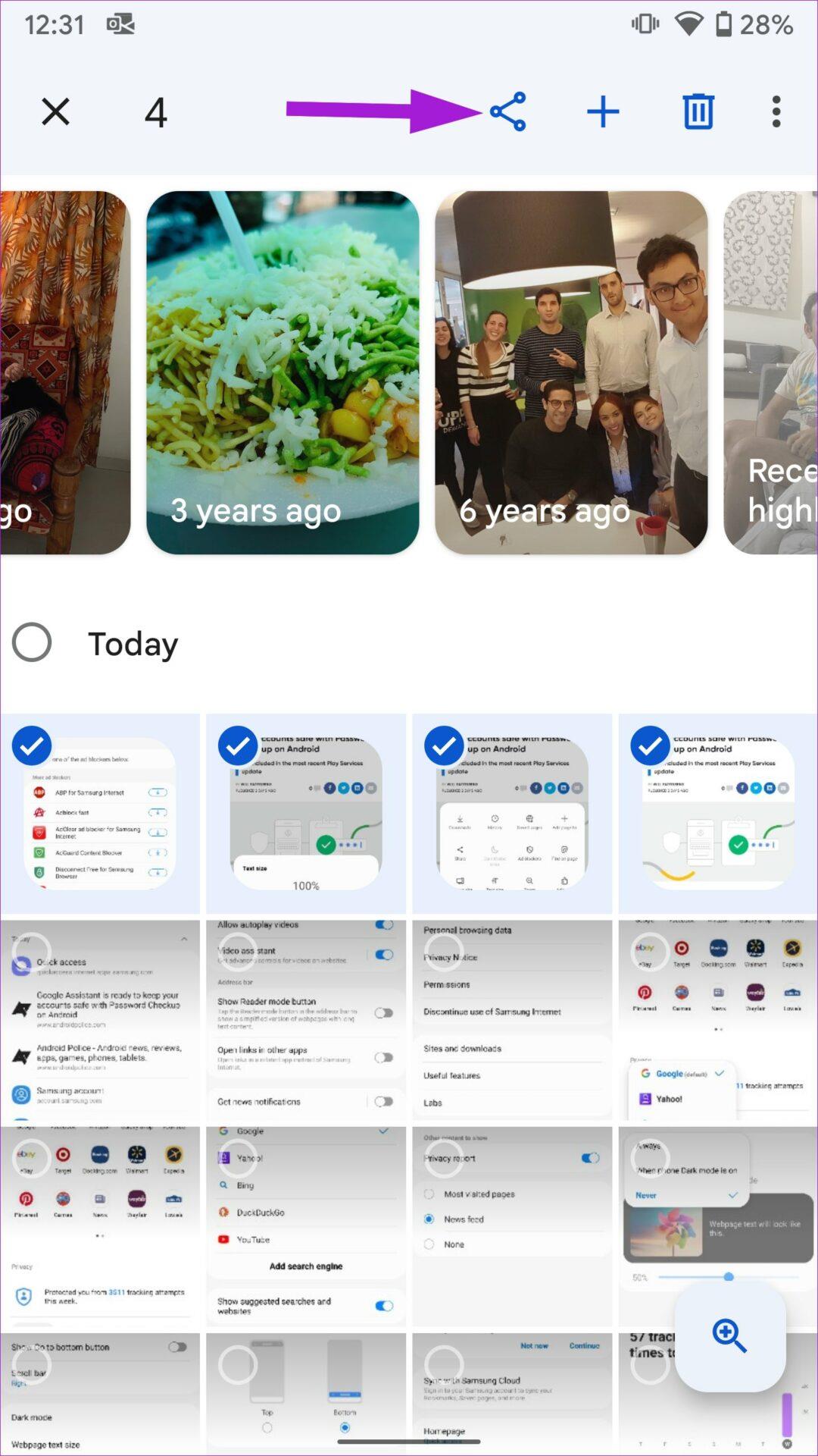 So senden Sie mehrere Fotos auf WhatsApp für iPhone und Android