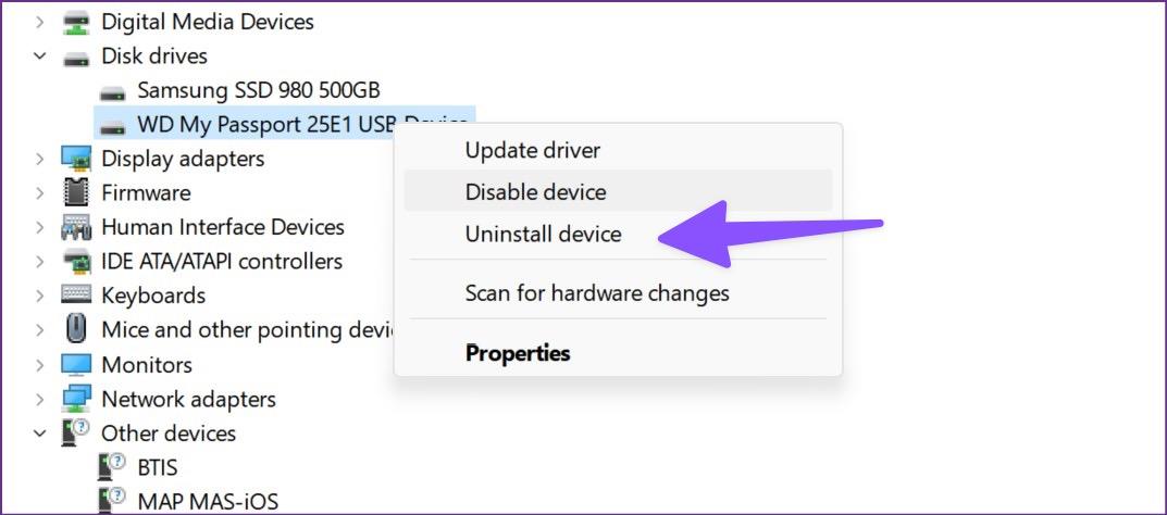 9 beste manieren om een externe harde schijf te repareren die niet wordt weergegeven in Windows 11