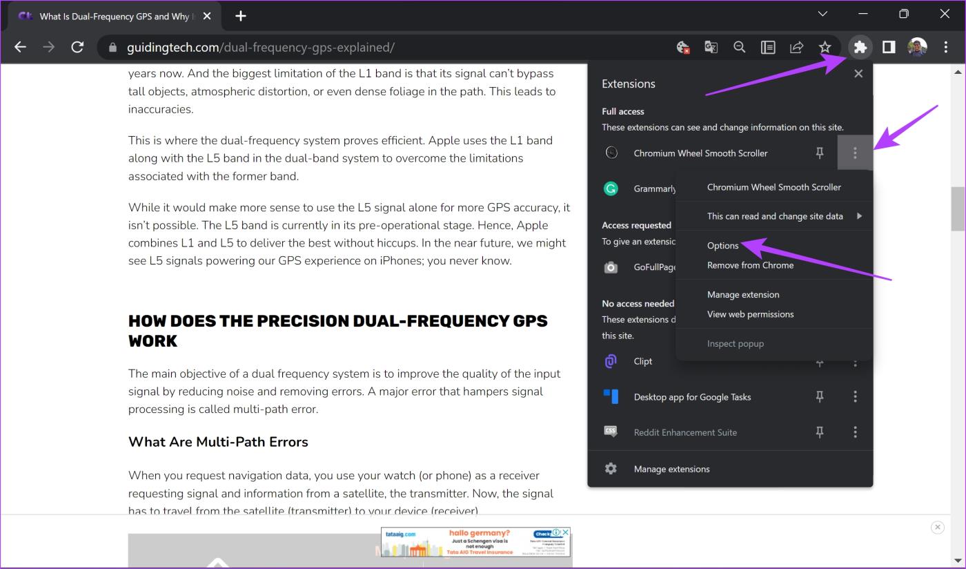 Cómo habilitar el desplazamiento suave en Google Chrome