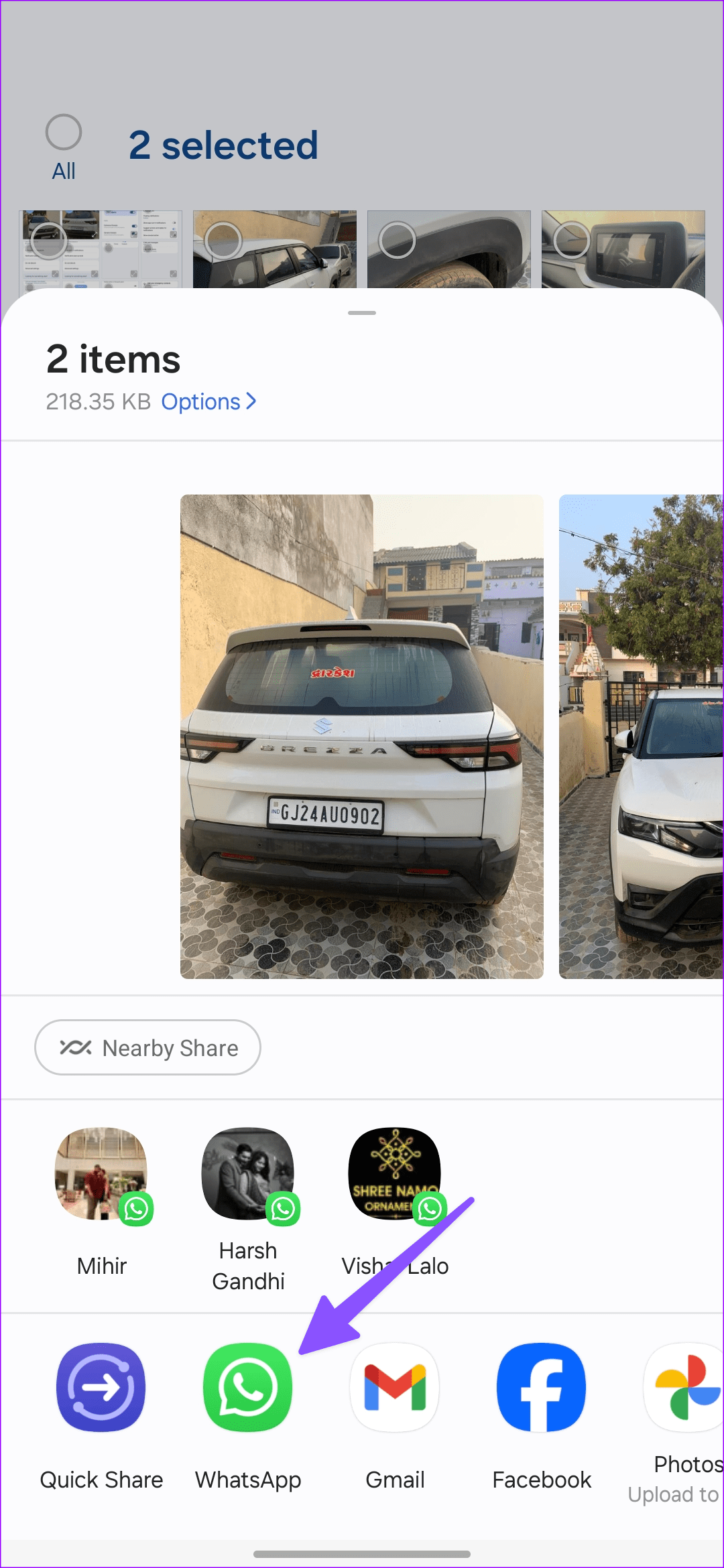 So senden Sie mehrere Fotos auf WhatsApp für iPhone und Android