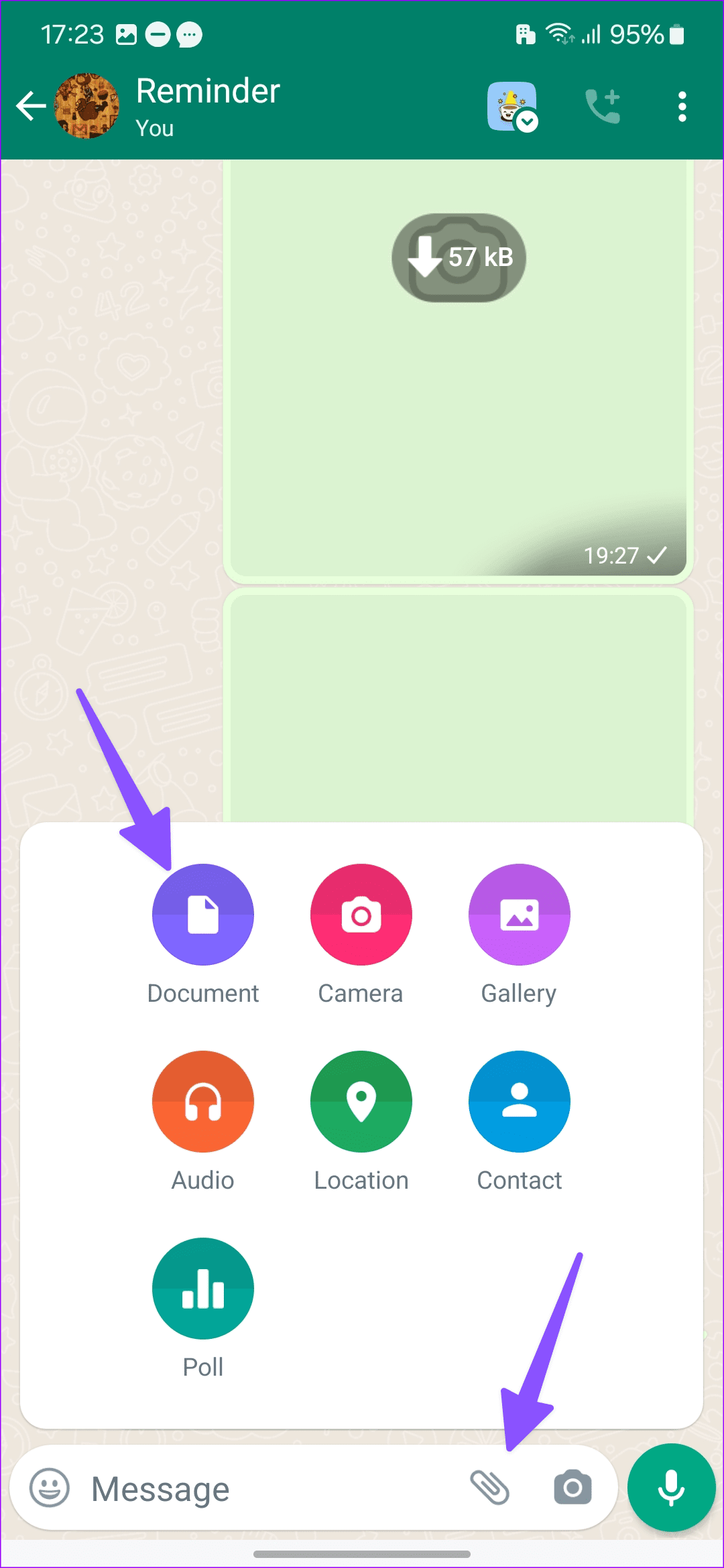 So senden Sie mehrere Fotos auf WhatsApp für iPhone und Android
