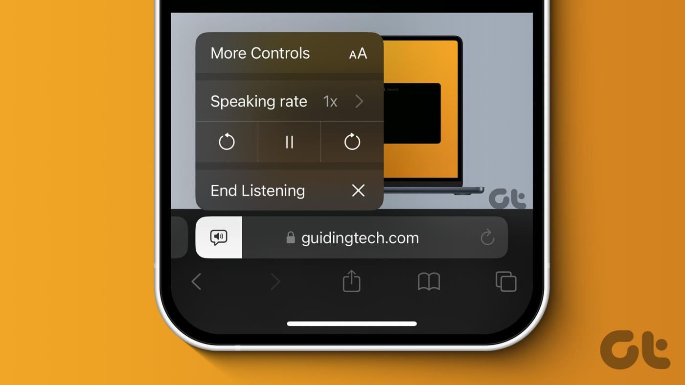 Comment lire à haute voix une page Web sur Safari sur iPhone