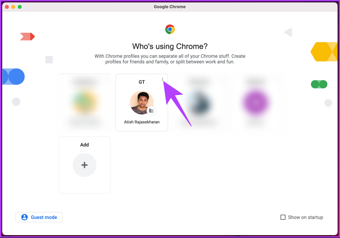 Chrome から Google アカウントを削除する方法