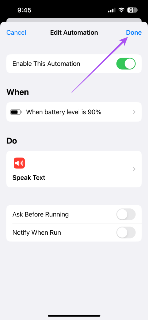 iPhoneのショートカットアプリでオートメーションが機能しない場合の6つの最適な修正方法
