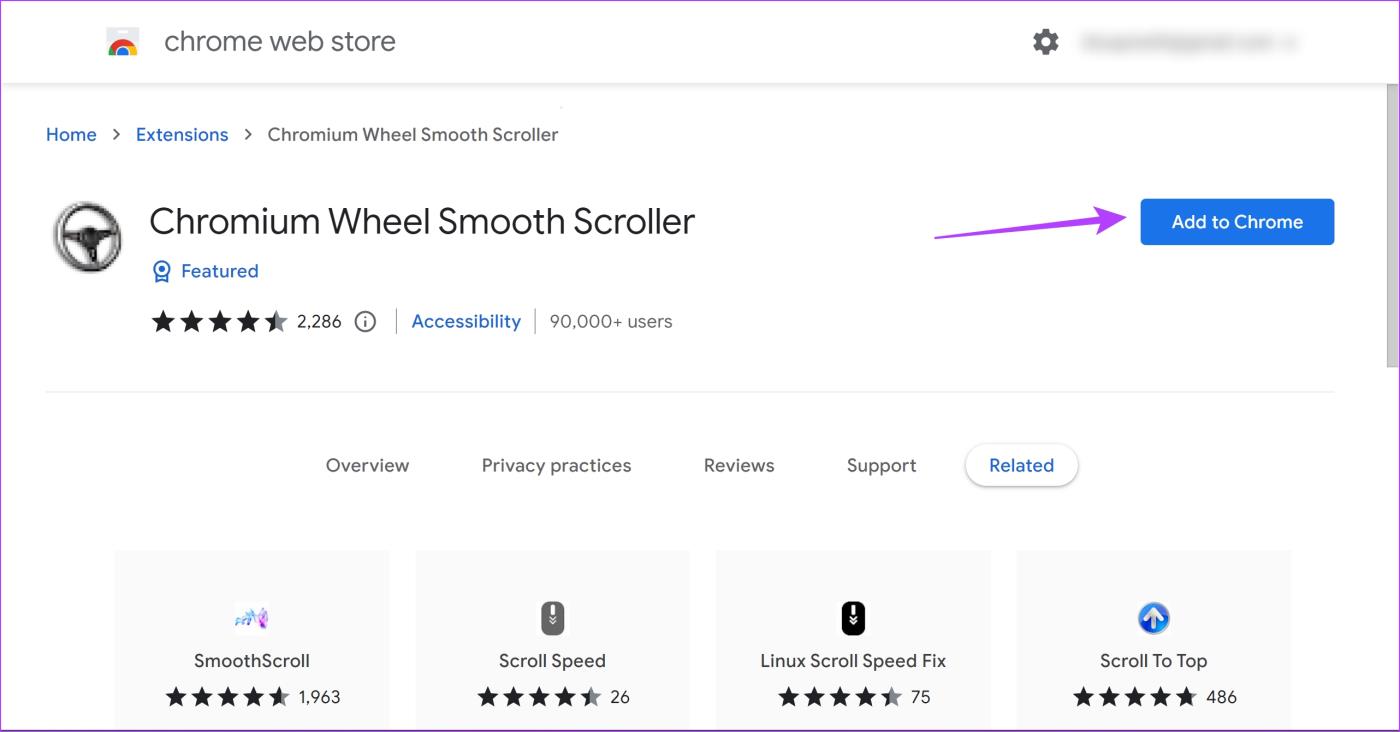 Cómo habilitar el desplazamiento suave en Google Chrome