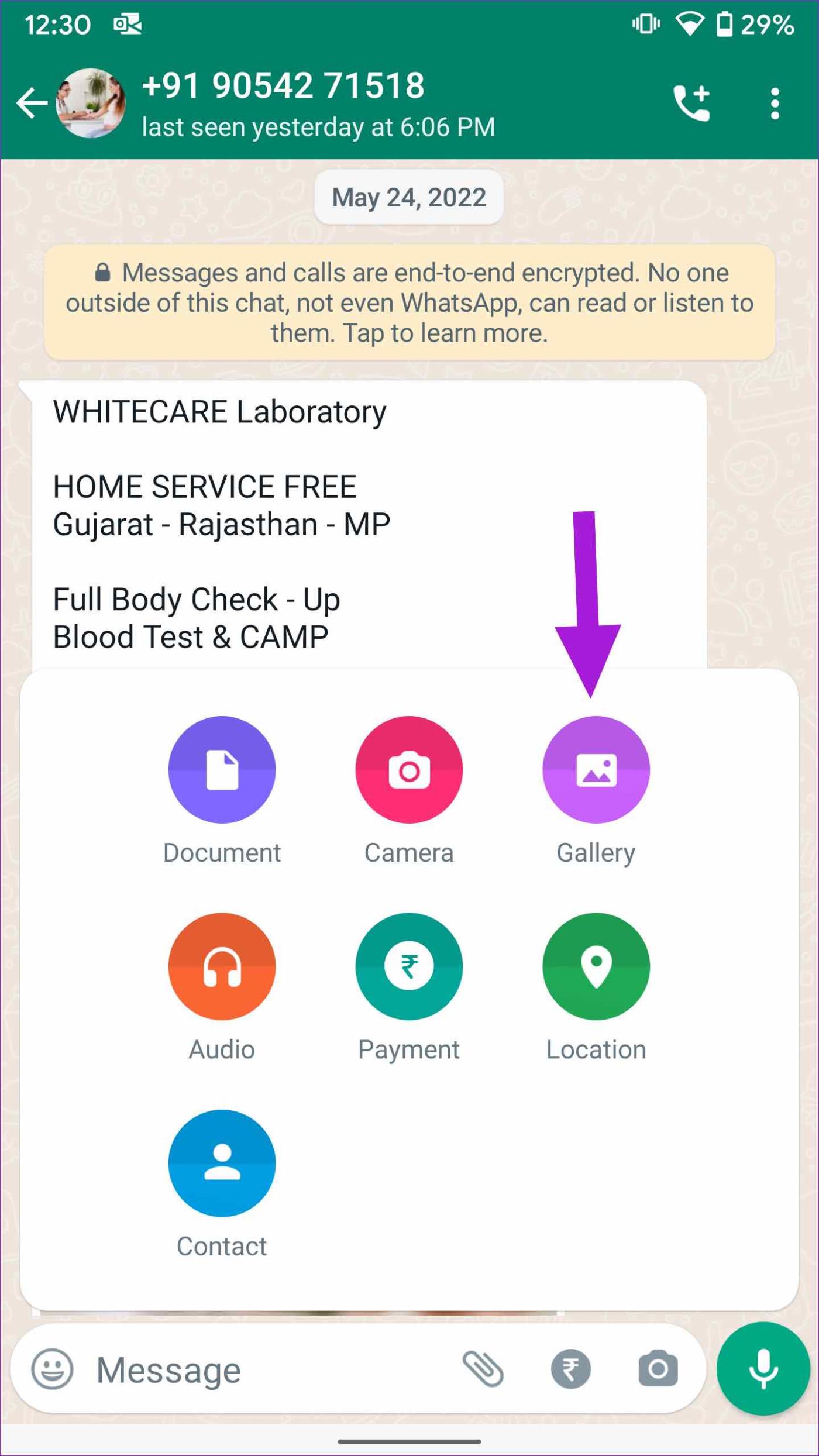 So senden Sie mehrere Fotos auf WhatsApp für iPhone und Android