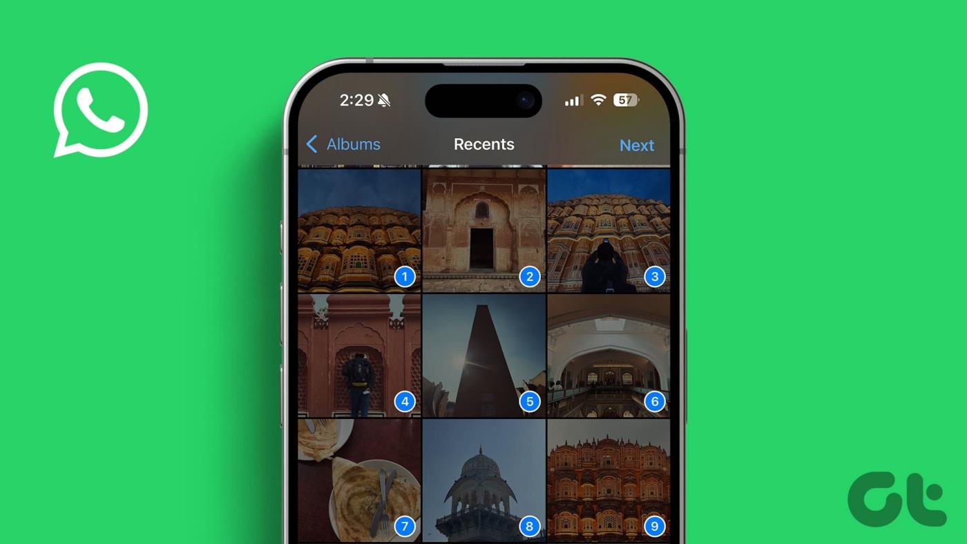 So senden Sie mehrere Fotos auf WhatsApp für iPhone und Android