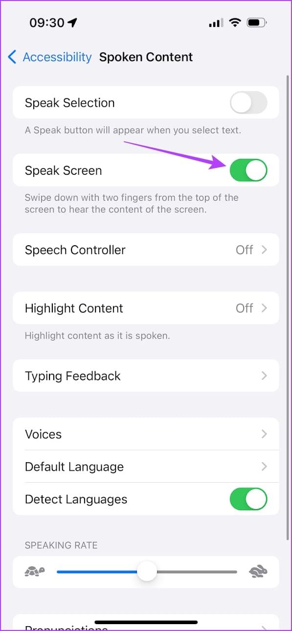Comment lire à haute voix une page Web sur Safari sur iPhone