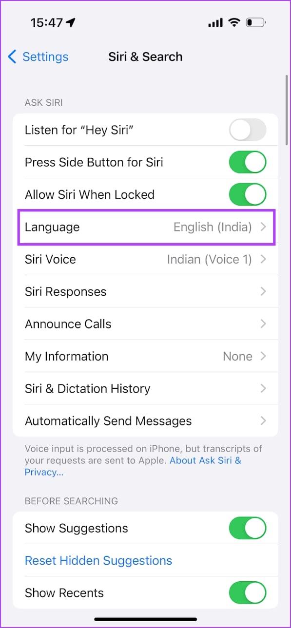 Comment lire à haute voix une page Web sur Safari sur iPhone