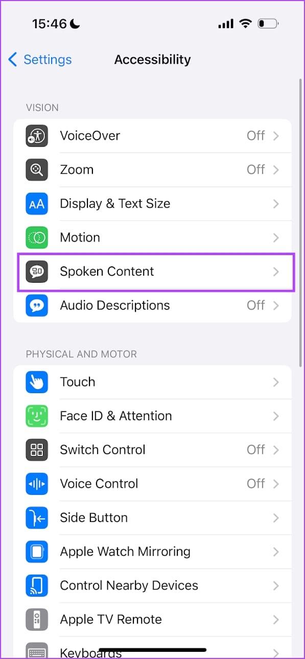Comment lire à haute voix une page Web sur Safari sur iPhone