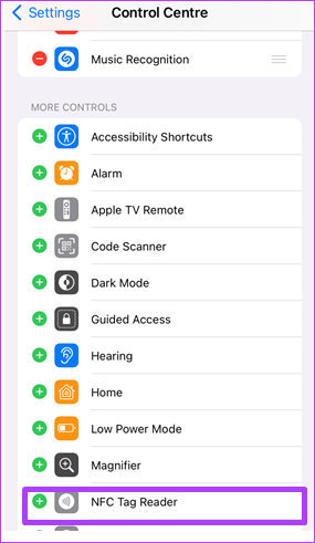 iPhone で NFC タグリーダーを使用する方法