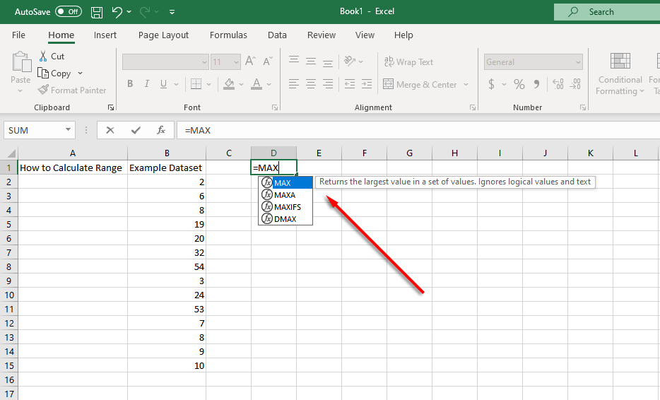 Como encontrar e calcular o intervalo no Excel Como encontrar e calcular o intervalo no Excel