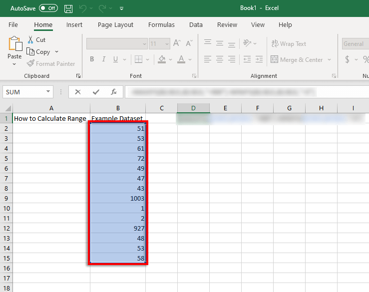 Como encontrar e calcular o intervalo no Excel Como encontrar e calcular o intervalo no Excel