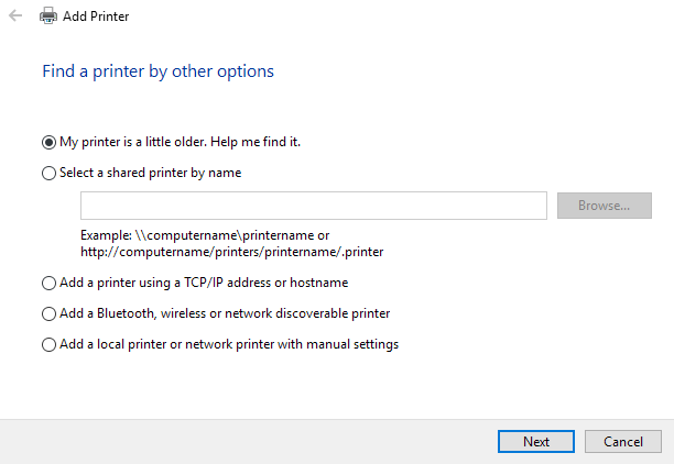 Como adicionar uma impressora sem fio ou de rede no Windows 10 Como adicionar uma impressora sem fio ou de rede no Windows 10