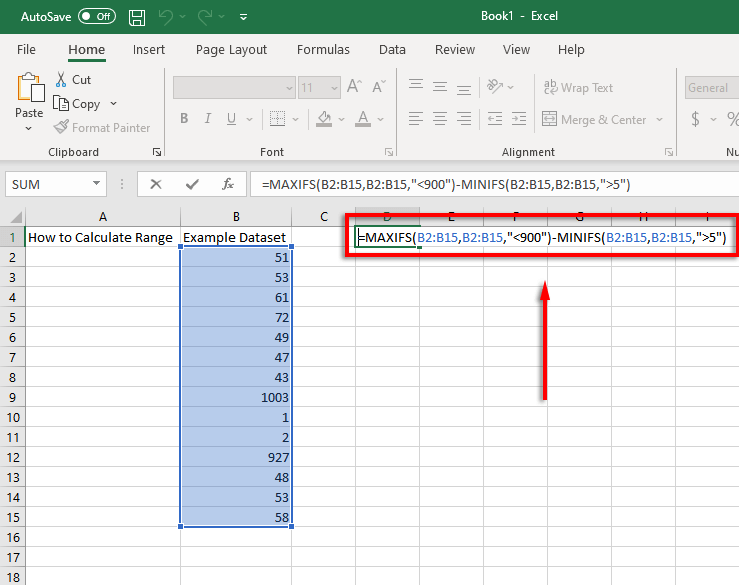 Como encontrar e calcular o intervalo no Excel Como encontrar e calcular o intervalo no Excel