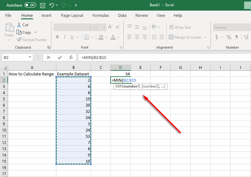 Como encontrar e calcular o intervalo no Excel Como encontrar e calcular o intervalo no Excel